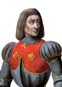 Portræt af Arthur III hertug af Bretagne (1393-1458), fransk konstabel. af French School