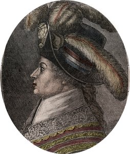 Portræt af Barthelemy Francois Marie (Marquis) (1747-1830) (Balthazar Francois, Marquis of Barthelemy) - indgravering i "" Nouvelle Nationale Encyclopedia"" af Maurice La Charest - 1870 - af French School