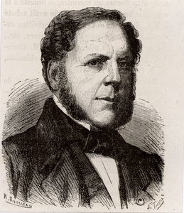 Portræt af Charles Christofle af French School