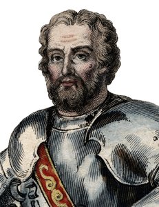 Portræt af Chevalier de Bayard (1476-1524), fransk soldat. af French School