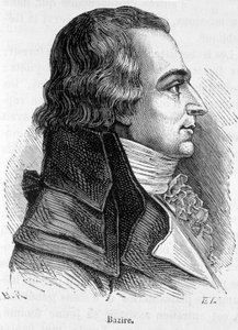 Portræt af Claude Basire eller Bazire (1764-1794), fransk politiker - i "" L