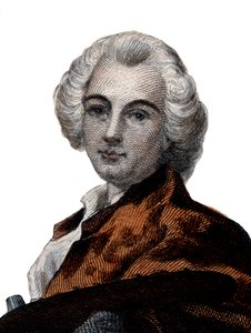 Portræt af Claude Joseph Vernet (1714-1789), fransk maler. af French School