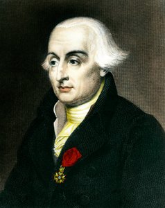 Portræt af grev Joseph Louis de Lagrange (1736-1813), fransk matematiker. Indgravering af 1800-tallets Collection Particuliere af French School