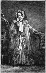 Portræt af grevinde Dash (Anne Gabrielle de Cisternes de Cutiras, Viscount of Poilloue de Saint Mars af French School
