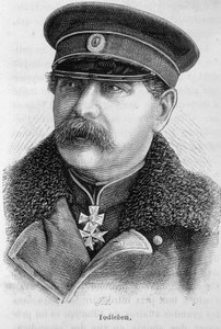 Portræt af Edouard Ivanovich Totleben (eller Todleben) af French School