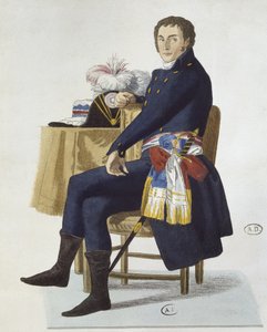 Portræt af Ferdinand Guillemardet, 1798 af French School