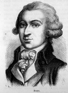 Portræt af Francois Buzot (1760 - 1794), politiker - i "" The History of France"" af Henri Martin af French School