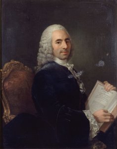 Portræt af Francois Quesnay (1694-1774), Louis XV