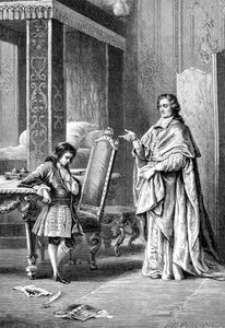 Portræt af Francois de Pons de Salignac de La Mothe-Fenelon (Mothe Fenelon af French School
