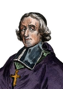 Portræt af Francois de Pons de Salignac de La Mothe Fenelon (1651-1715), fransk ærkebiskop, teolog, digter og forfatter. af French School