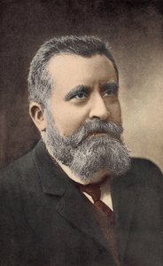Portræt af den franske politiker Jean Jaures (1859-1914) af French School