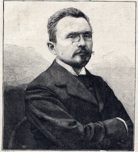 Portræt af Gabriel Albert Auguste Hanotaux fransk diplomat, historiker og politiker (1853-1944). af French School