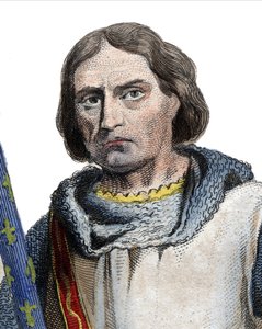 Portræt af Gaucher V de Chastillon (ca. 1249-1329), konstabel i Frankrig. af French School