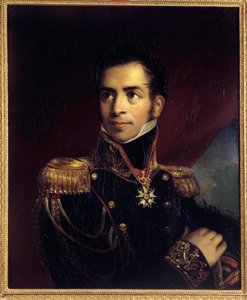 Portræt af general Baron Gourgaud (1783-1852) Anonymt maleri. 19. århundrede. Ile d