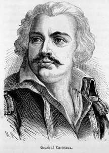 Portræt af general Jean Francois Carteaux (1751-1813) - i "" The History of France"" af Henri Martin af French School