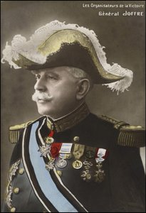 Portræt af general Joseph Joffre (1852 - 1931). af French School