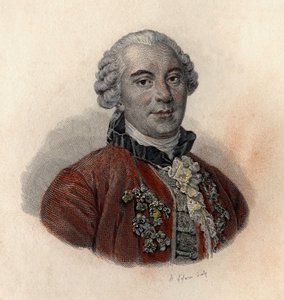 Portræt af Georges Louis Leclerc, greve af Buffon (1707-1788), fransk naturforsker og forfatter. I "" Portrætter af nyttige mænd"" af French School