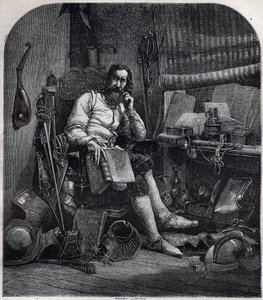 Portræt af Gjergj Kastrioti Skanderbeg (eller George Scanderbeg) Georges Scanderberg af French School
