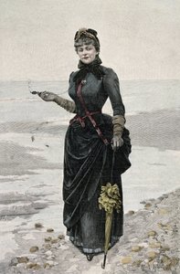 Portræt af Gyp (Sibylle Gabrielle Marie Antoinette Riquetti de Mirabeau, grevinde af Martel de Janville) (1849-1932), fransk forfatter Fren af French School