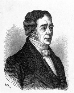 Portræt af Hans Christian Ørsted (Oersted eller Ørsted af French School