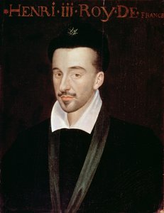 Portræt af Henri III (1551-89)