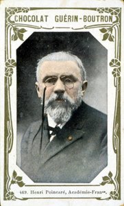 Portræt af Henri Poincaré af French School