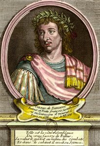 Portræt af Hercules Savinien af Cyrano de Bergerac (1619 - 1655) fransk forfatter. af French School