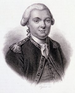 Portræt af Jean-Francois Galaup, Comte de La Perouse (Jean Francois Laperouse af French School