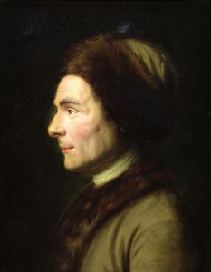 Portræt af Jean-Jacques Rousseau (1712-78)