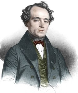 Portræt af Jean Baptiste (Jean-Baptiste) Andre Dumas (1800-1884) fransk kemiker. af French School