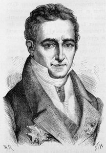 Portræt af Jean Baptiste (Jean-Baptiste), greve af Villele, fransk politiker (1773 - 1854) - i "" L