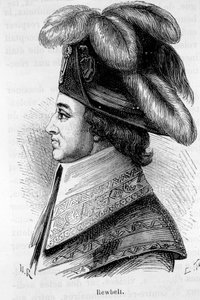 Portræt af Jean François Rewbell (eller Reubell), fransk politiker (1747 - 1807) - i ""L