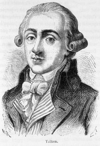 Portræt af Jean Lambert (Jean-Lambert) Tallian, fransk politiker (1767-1820) - i "" L
