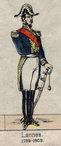 Portræt af Jean Lannes, hertug af Montebello, Marechal af Frankrig (1769-1809) Billede af Epinal fra slutningen af det 19. århundrede. af French School