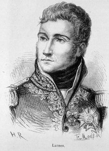 Portræt af Jean Lannes, hertug af Montebello, marskal af Frankrig (1769 - 1809) - i "The History of France" af Henri Martin af French School
