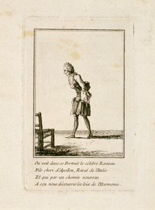 Portræt af Jean-Philippe Rameau (1683-1764) af French School