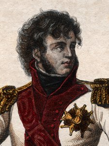 Portræt af Joachim Murat (1767-1815), marskal af Frankrig og storadmiral. af French School