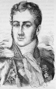 Portræt af Jules de Polignac, fransk politiker (1780 - 1847) - i "" L