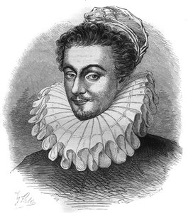 Portræt af ridder Carre, Englands ambassadør nær Sixte V (Felice Peretti af French School