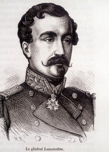 Portræt af Lamoricière, fransk general og politiker (1806 - 1865) af French School