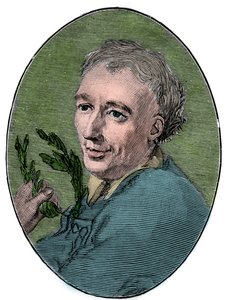Portræt af Laurence Eusden (1688-1730) engelsk digter. af French School