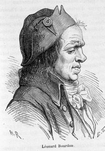 Portræt af Leonard Bourdon (1754-1807), fransk politiker - i "" L