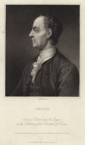 Portræt af Leonhard Euler af French School