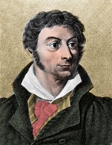 Portræt af Lorenz Oken (1779-1851). tysk naturforsker og filosof af French School