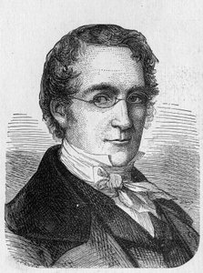 Portræt af Louis-Joseph Gay-Lussac (Louis Joseph Gay Lussac) (1778 - 1850) - i "" Album of Science; berømte lærde; Store opdagelser””” 1896. af French School
