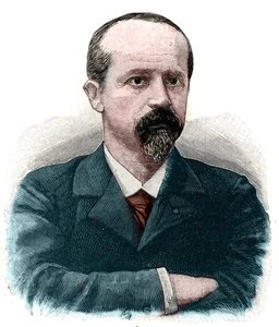 Portræt af Louis Jean Baptiste Lepine (1846 -1933) fransk advokat og politiker opfinder af Lepine-konkurrencen. af French School