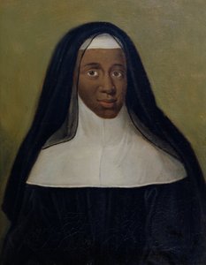 Portræt af Louise-Marie-Therese (1664-1732) Den sorte nonne af Moret