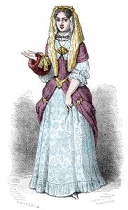 Portræt af Madame d