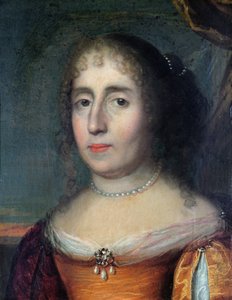 Portræt af Madame de Scudery (1607-1701)