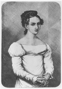 Portræt af Maria Wereszczaka af French School